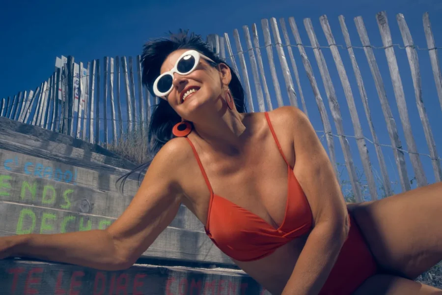 Swimwear beach fashion woman