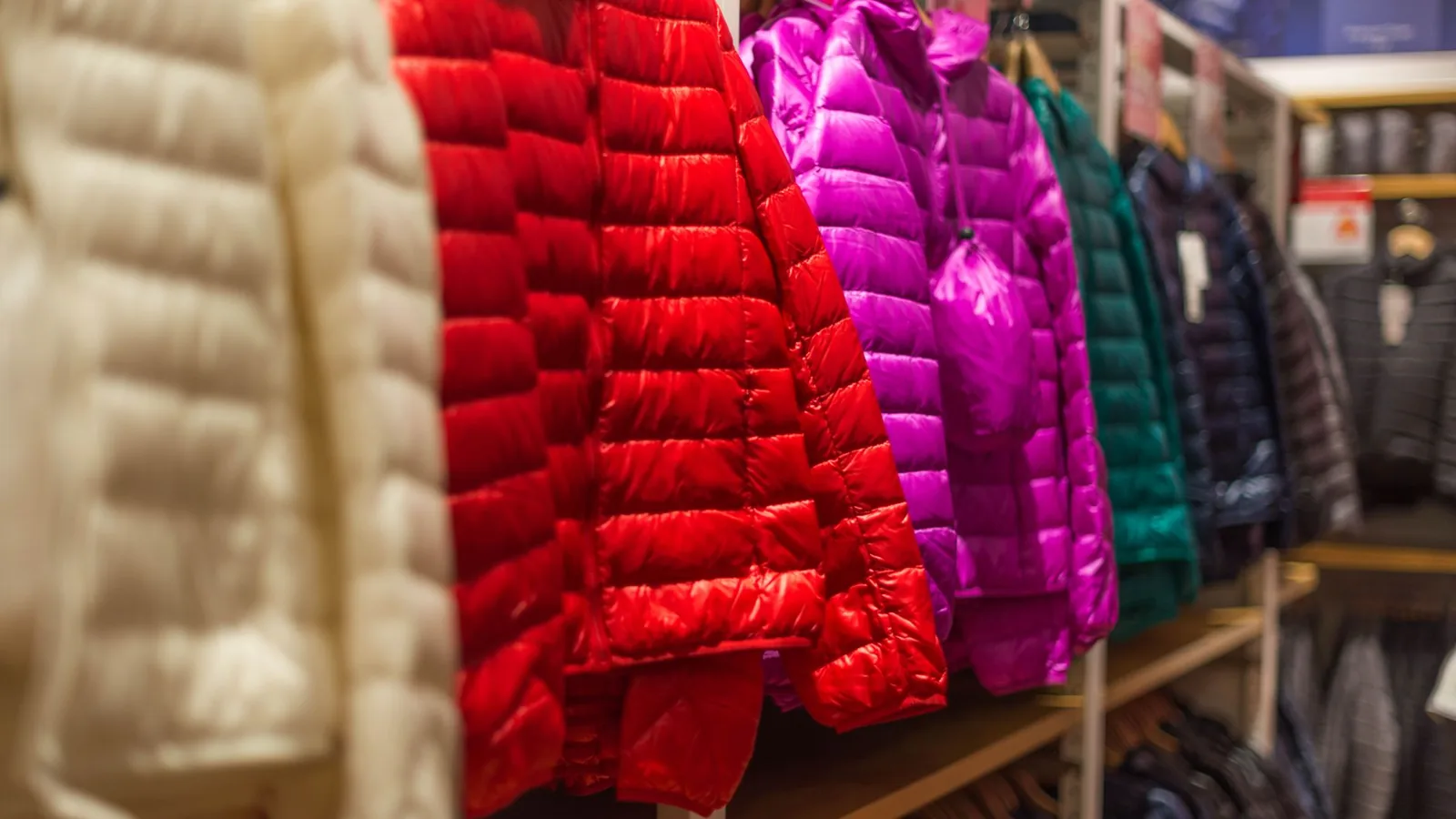 Vintage clothing shop fashion
