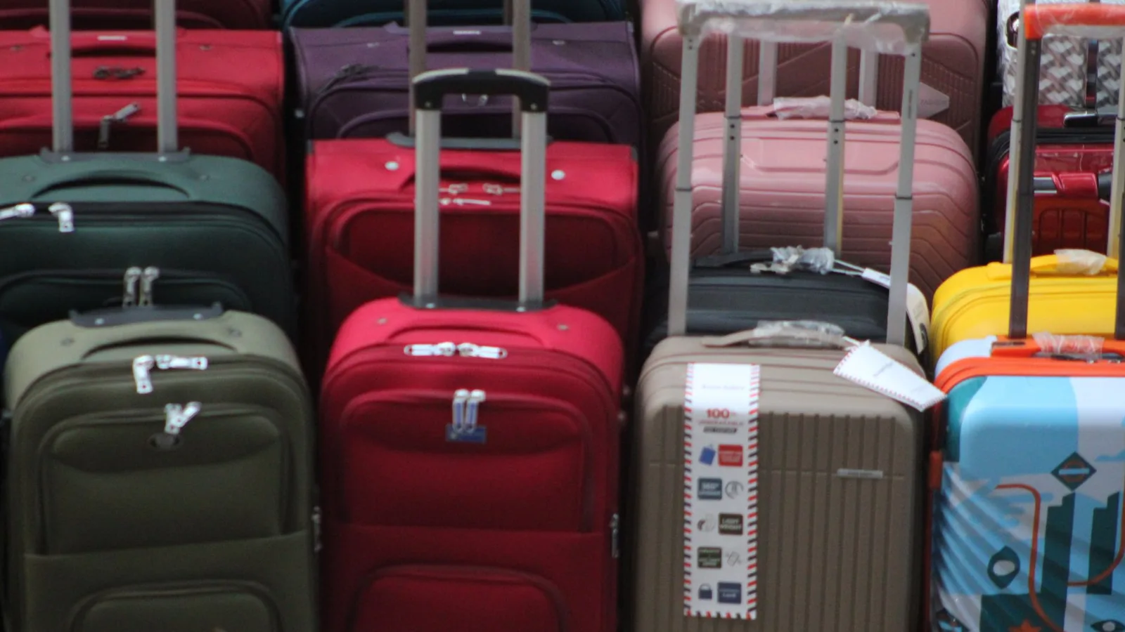 Cabin suitcase airport travel