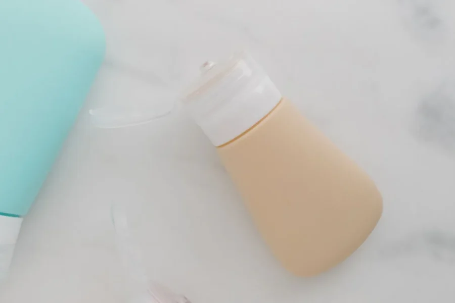 Travel toiletries clear bag