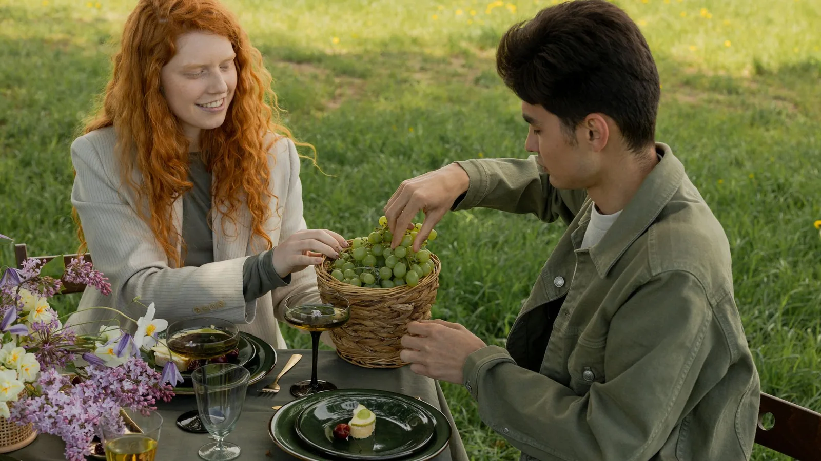 Tableware dining friends