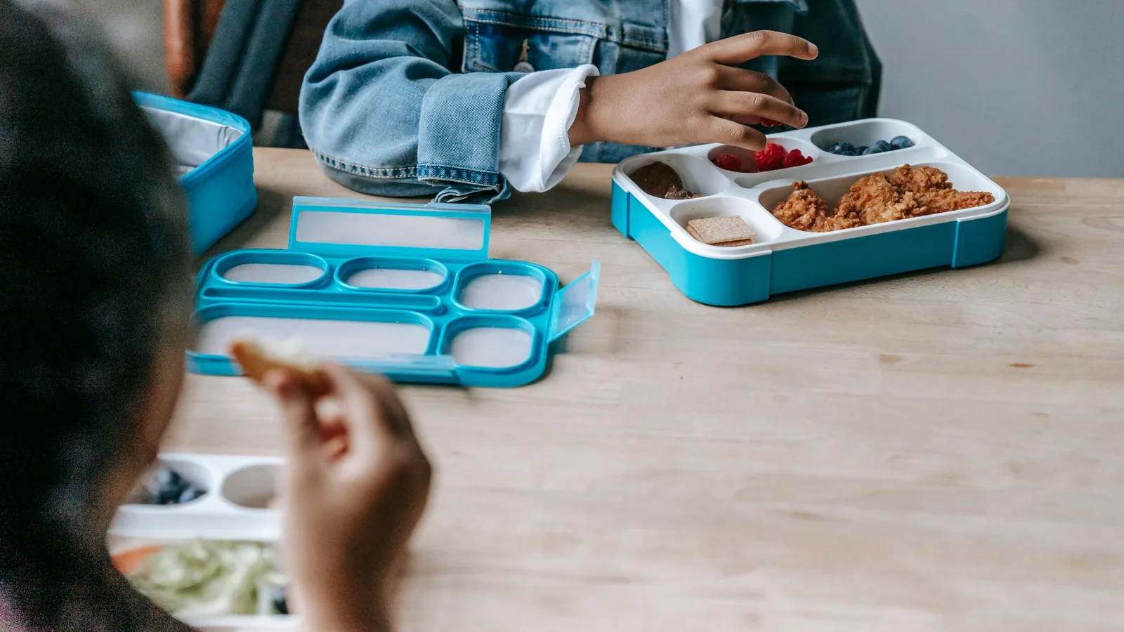 Lunch box healthy food